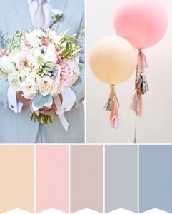 pastel wedding theme