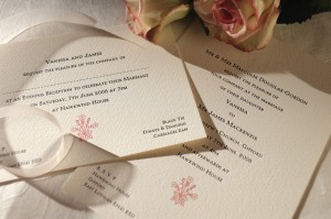 When to book wedding invitations